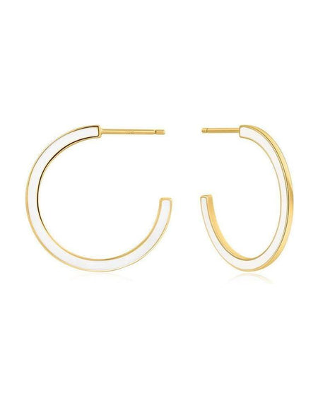 Ladies' Earrings Ania Haie E028-06G-W Sterling silver 2,5 cm-0