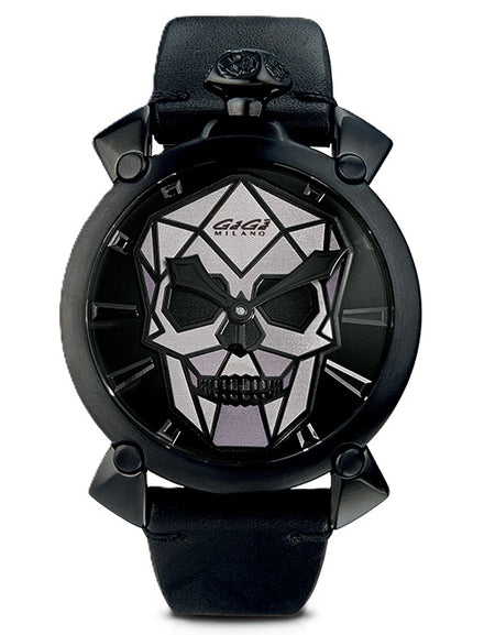 GAGA' MILANO Mod. BIONIC SKULL - Black ***SPECIAL PRICE***-0