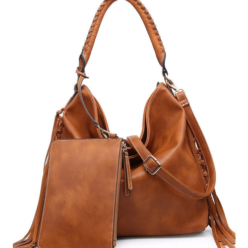 Load image into Gallery viewer, Women hobo bag finge purse MT2159-5 TN
