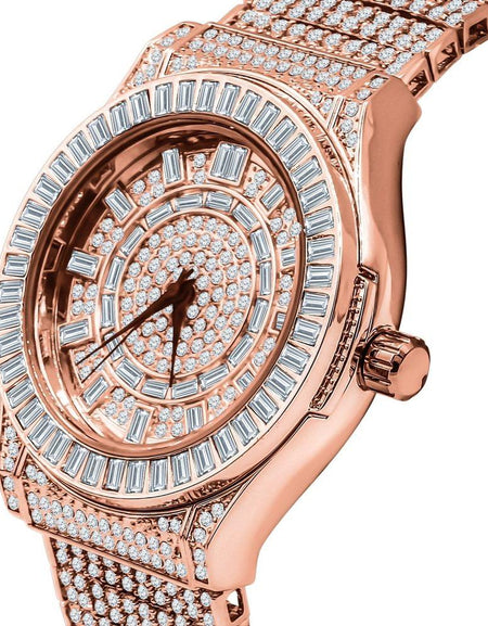 GALLANT Steel CZ Watch - A Timeless Elegance