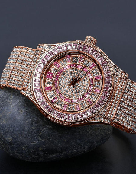 GALLANT Steel CZ Watch - A Luxurious Timepiece for the Discerning Individual