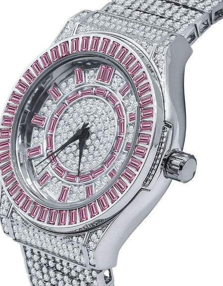 GALLANT Steel CZ Watch | 5110337 - A Statement of Luxury and Elegance