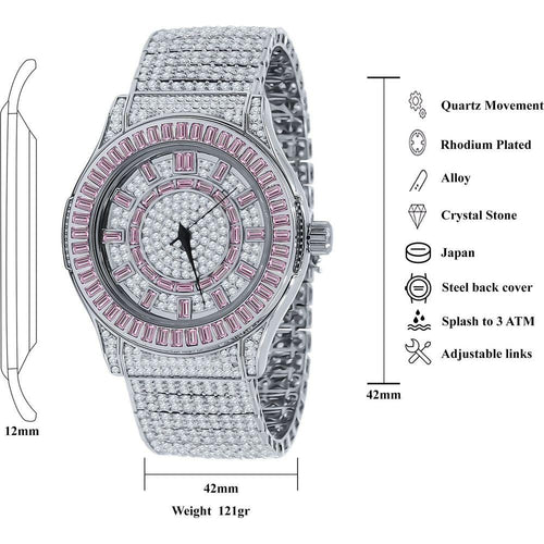 Load image into Gallery viewer, GALLANT Steel CZ Watch | 5110337
