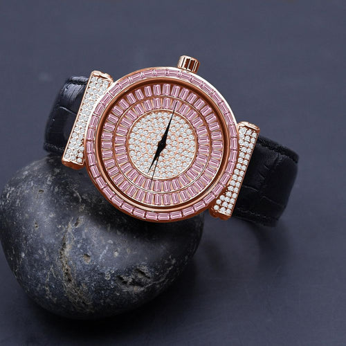 Load image into Gallery viewer, Plaltial Bling Leather Watch | 51103533
