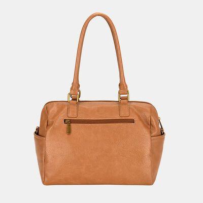 David Jones Zipper PU Leather Handbag - A Luxurious Blend of Fashion and Function