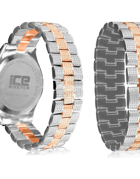 PANTHEON Luxe Iced Bling Watch Set