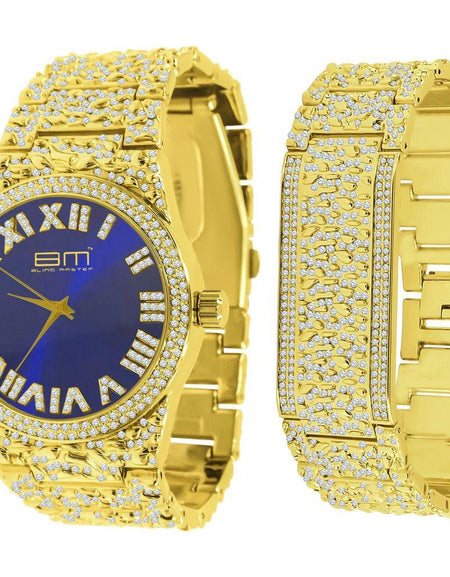 FLAMBOYANT Ultra Bling Watch Set - A Statement of Elegance