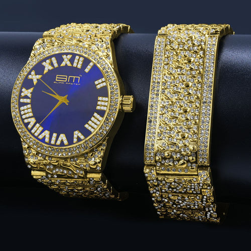 Load image into Gallery viewer, FLAMBOYANT ULTRA BLING WATCH SET | 5302913
