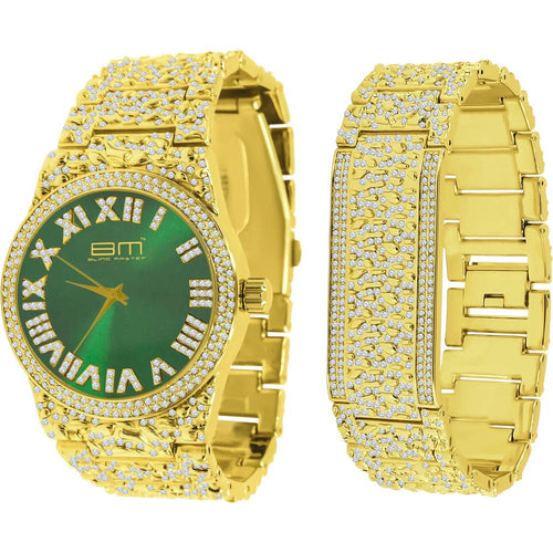 Load image into Gallery viewer, FLAMBOYANT ULTRA BLING WATCH SET | 5302922
