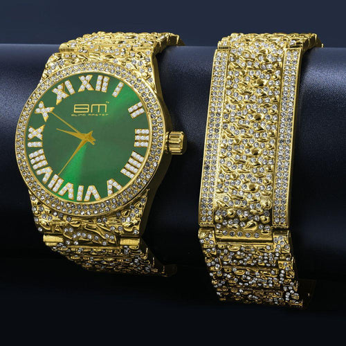 Load image into Gallery viewer, FLAMBOYANT ULTRA BLING WATCH SET | 5302922
