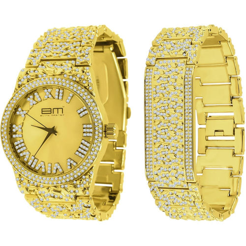 Load image into Gallery viewer, FLAMBOYANT ULTRA BLING WATCH SET | 530292
