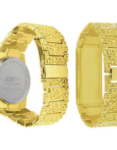 FLAMBOYANT Ultra Bling Watch Set - A Symphony of Elegance