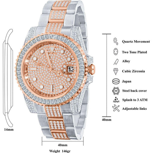 Load image into Gallery viewer, HURRICANE STAINLESS STEEL WATCH | 5303818
