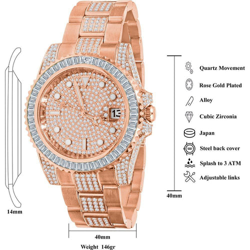 Load image into Gallery viewer, HURRICANE STAINLESS STEEL WATCH | 530385
