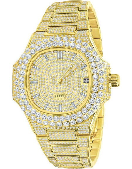 LORD Steel Crystal Watch | A Dazzling Timepiece of Luxury and Elegance