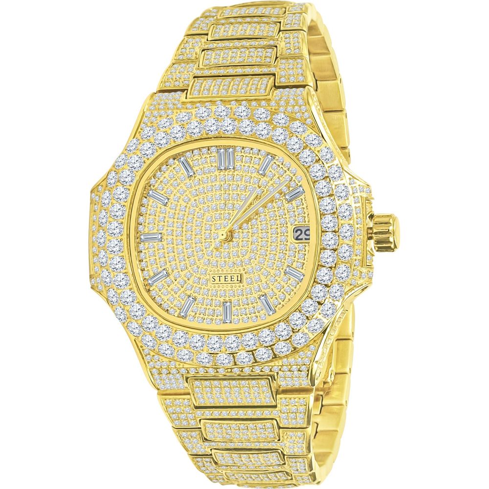 LORD STEEL CRYSTAL WATCH | 530662