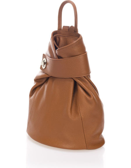 Anastasiya Cognac Backpack: A Statement of Elegance and Practicality