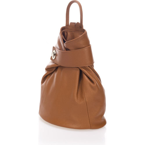 Load image into Gallery viewer, Anastasiya Cognac Backpack: A Statement of Elegance and Practicality
