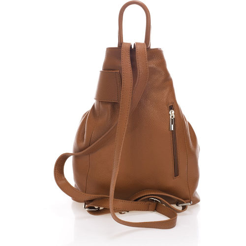 Load image into Gallery viewer, Anastasiya Cognac Backpack: A Statement of Elegance and Practicality
