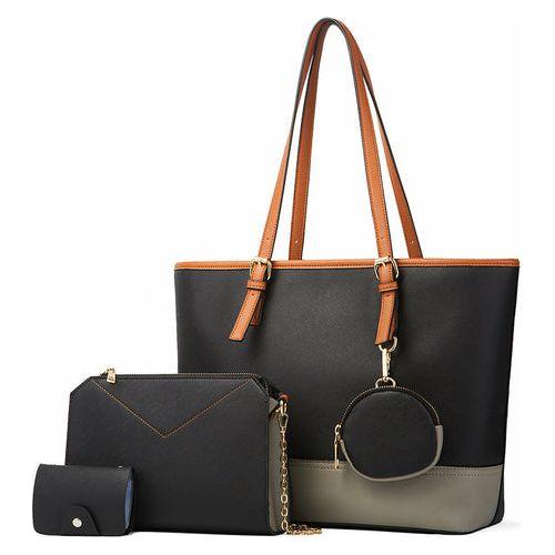 Load image into Gallery viewer, Luxurio Women&#39;s Fashion Handbag Set of Four Pieces
