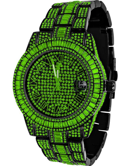 Oyster Hip Hop Metal Watch - A Luxurious Timepiece for the Discerning Individual