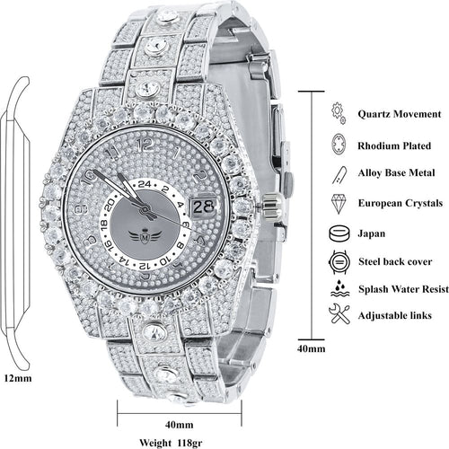 Load image into Gallery viewer, PURIST HIP HOP WATCH I 563001
