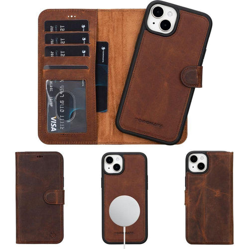 Load image into Gallery viewer, Casper iPhone 14 Series Detachable Leather Wallet Case-110
