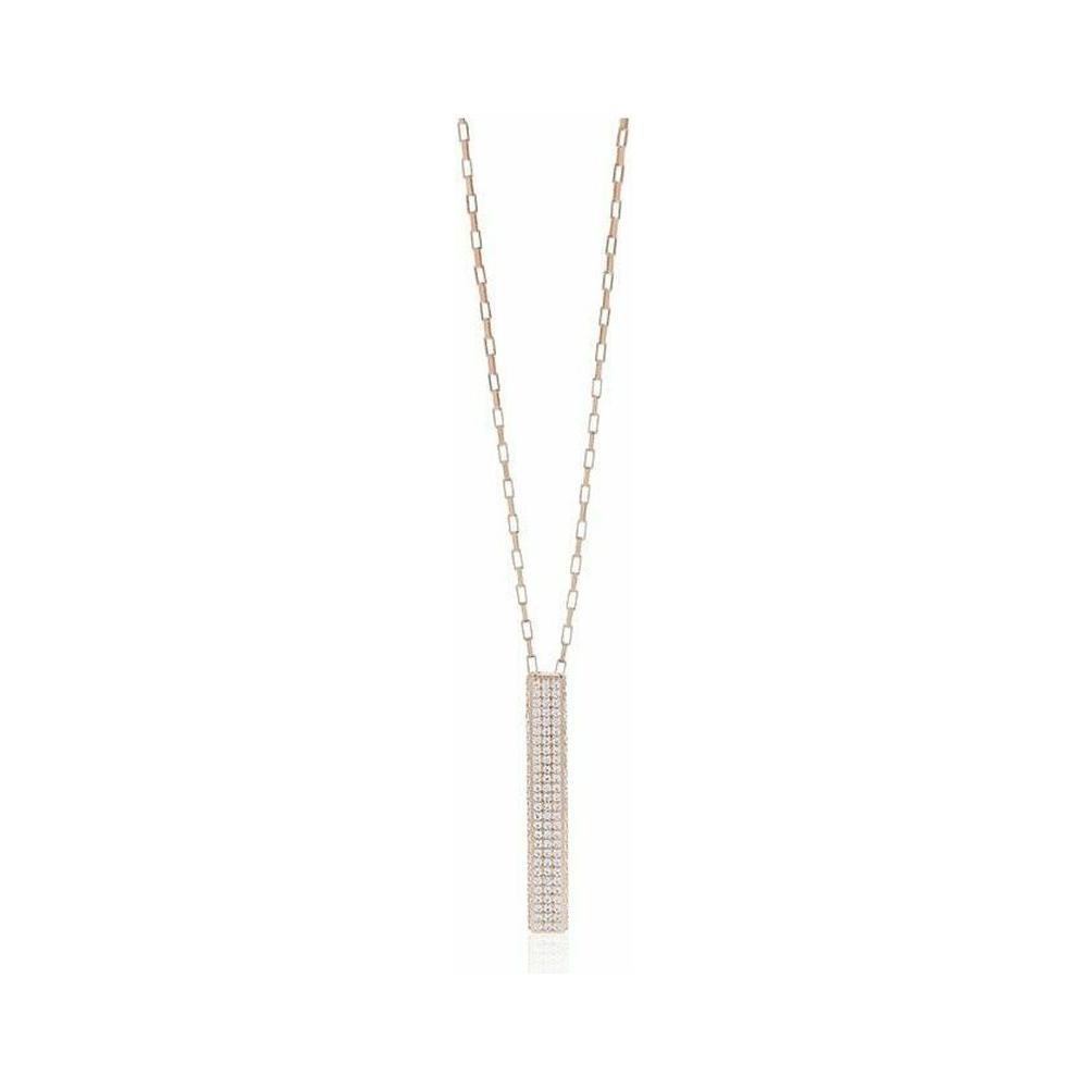 Ladies' Necklace Sif Jakobs SJ-P10766-CZ(RG) 45 cm-0