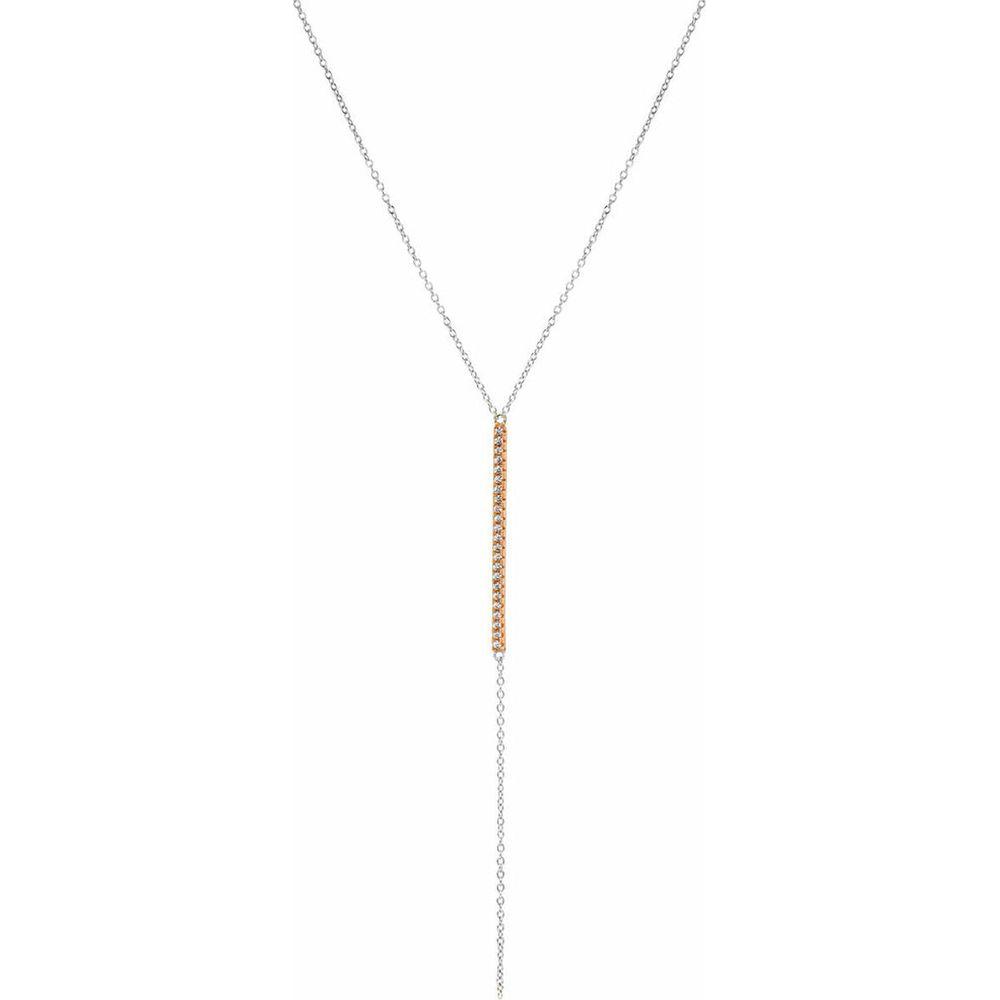 Ladies' Necklace Sif Jakobs SJ-C0154-CZ-RG 30 cm-0