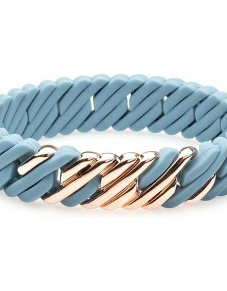 Ladies'Bracelet TheRubz Silicone Stainless steel Steel/Silicone-1