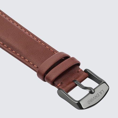 Load image into Gallery viewer, Brown Vegan Leather  Strap | 20MM
