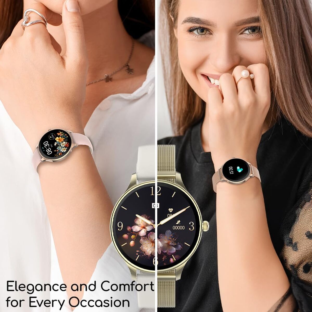 Smartwatch Forever GSM180306 Golden-6