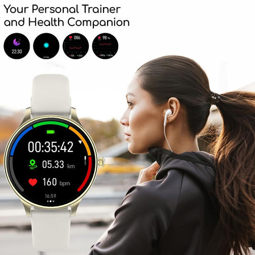 Load image into Gallery viewer, Smartwatch Forever GSM180306 Golden-4
