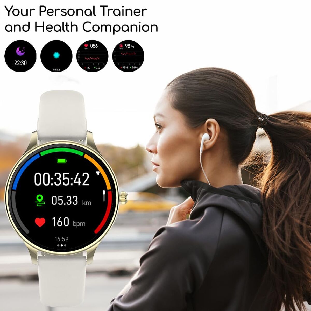 Smartwatch Forever GSM180307 Pink-4