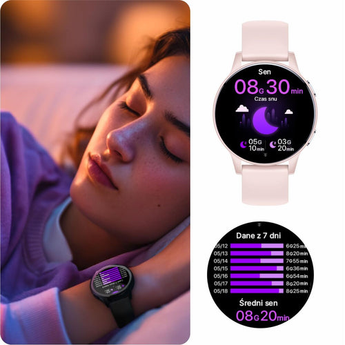 Load image into Gallery viewer, Smartwatch Forever GSM192507 Pink 1,28"-5
