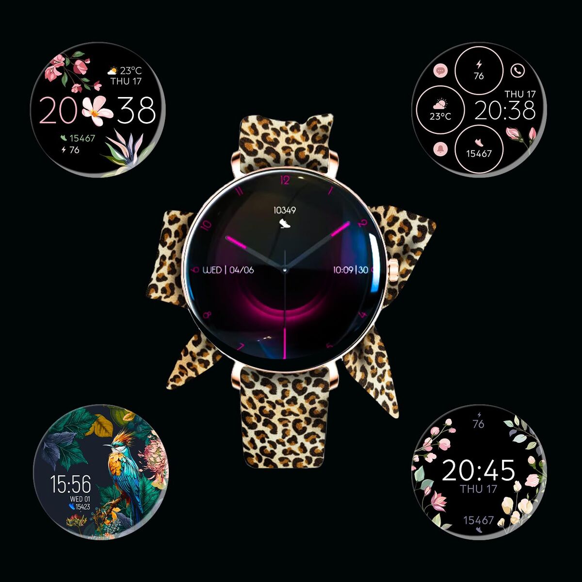 Smartwatch Forever GSM192769 Pink 1,43"-4