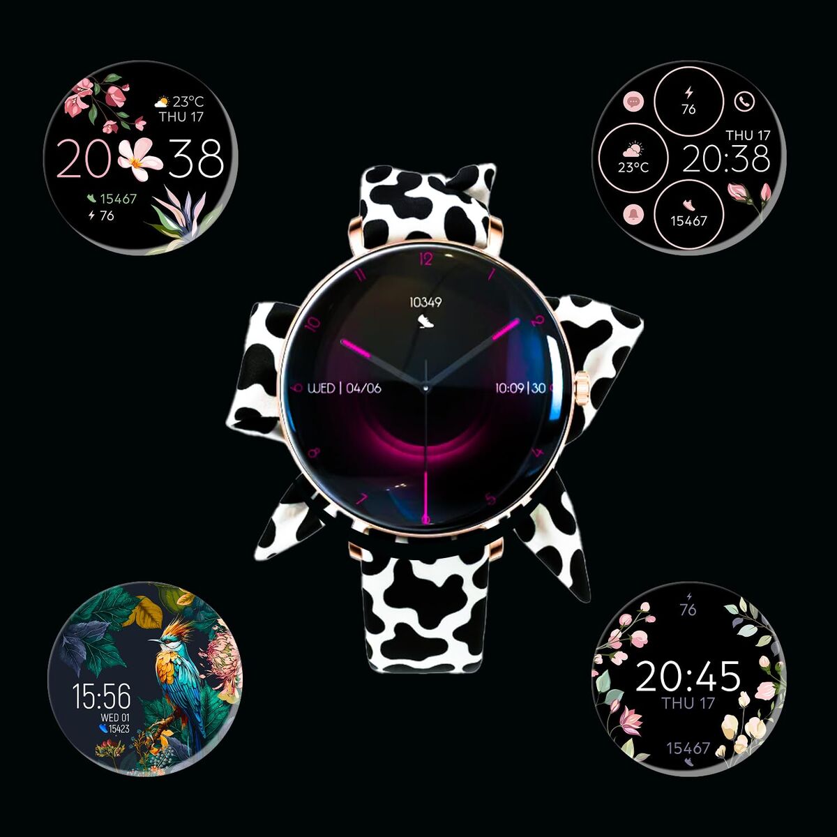 Smartwatch Forever GSM193533 Pink 1,43"-4