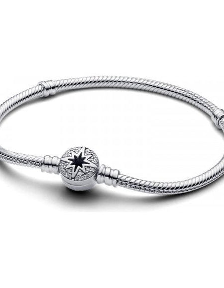 PANDORA MOMENTS Mod. NORTH STAR CLASP SNAKE CHAIN - Size 20-0