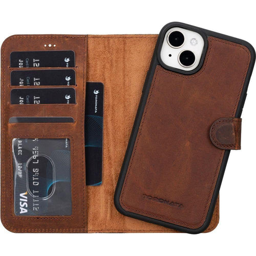 Load image into Gallery viewer, Casper iPhone 14 Series Detachable Leather Wallet Case-113
