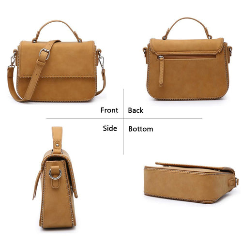 Load image into Gallery viewer, Crossbody Tote Bag Women Medium Square Purse Cross Body Ladies
