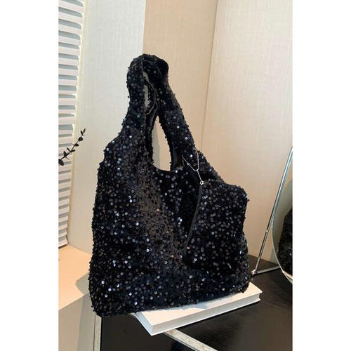 Load image into Gallery viewer, Luxurious Sequin Polyester Handbag
