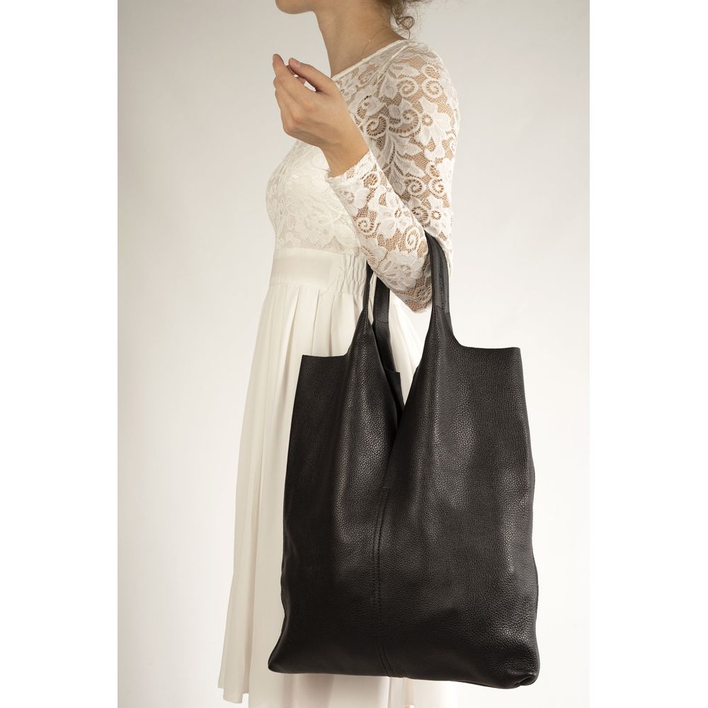 ARINA BLACK Tote Shoulder Bag: Luxury Redefined