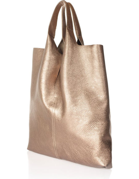 ARINA METAL GUN - Exquisite Italian Tote Bag