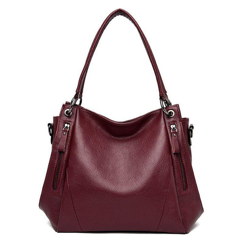 Load image into Gallery viewer, Luxurious Soft Leather Boston Style Handbag for Women
