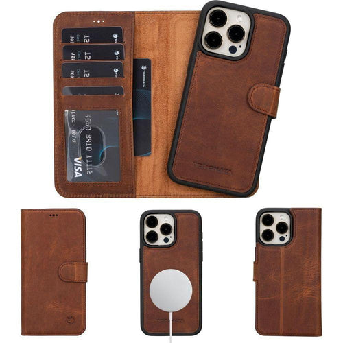 Load image into Gallery viewer, Casper iPhone 14 Series Detachable Leather Wallet Case-22
