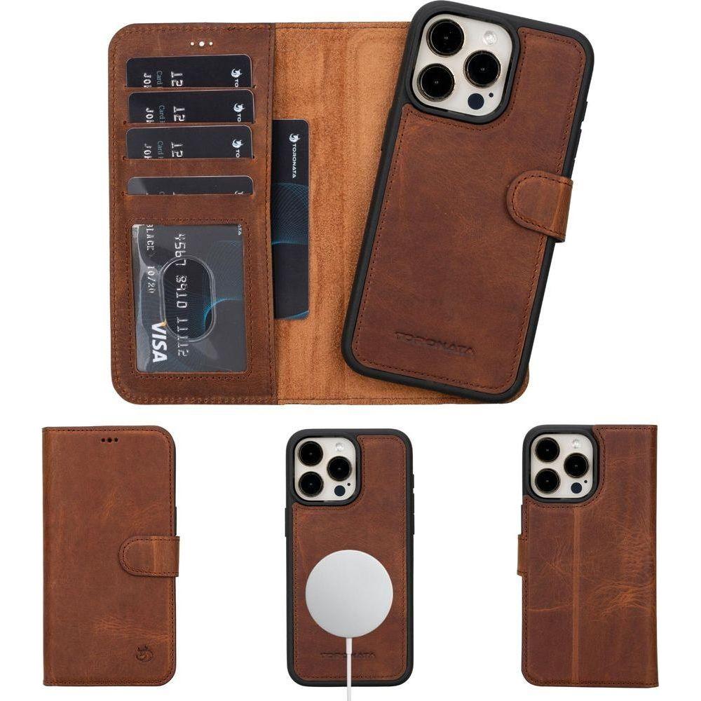 Casper iPhone 14 Series Detachable Leather Wallet Case-22