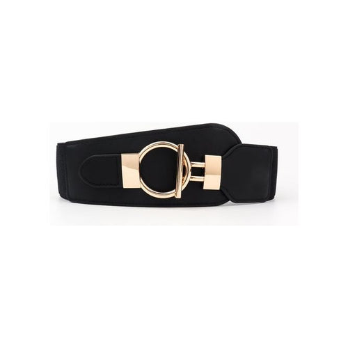 Load image into Gallery viewer, Classica Elastic Wide Belt with Alloy Buckle
