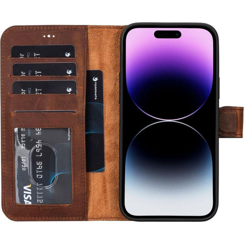 Load image into Gallery viewer, Casper iPhone 14 Series Detachable Leather Wallet Case-115
