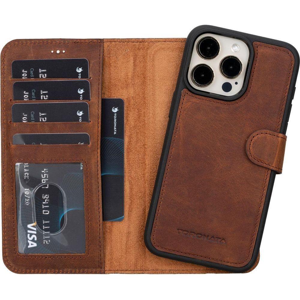 Casper iPhone 14 Series Detachable Leather Wallet Case-25