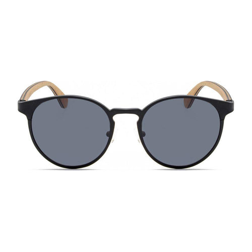 Load image into Gallery viewer, Perfect Storm - Titanium &amp; Wood Sunglasses
